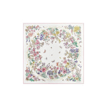 55FWC140I012C085 - Dior Astral Flowers Shawl - 085 Fantaisie Fond Blanc