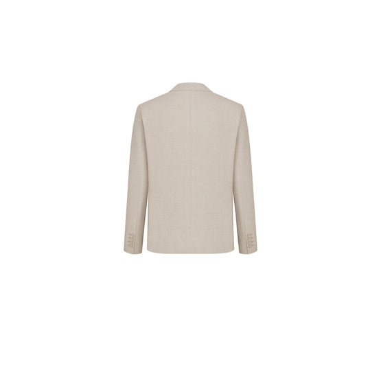 583C201A1001C800 - Jacket With Rounded Closure - 800 Gris