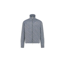 583C552B2011C588 - Dior Oblique Zipped Shirt - 588 Fantaisie Fond Bleu