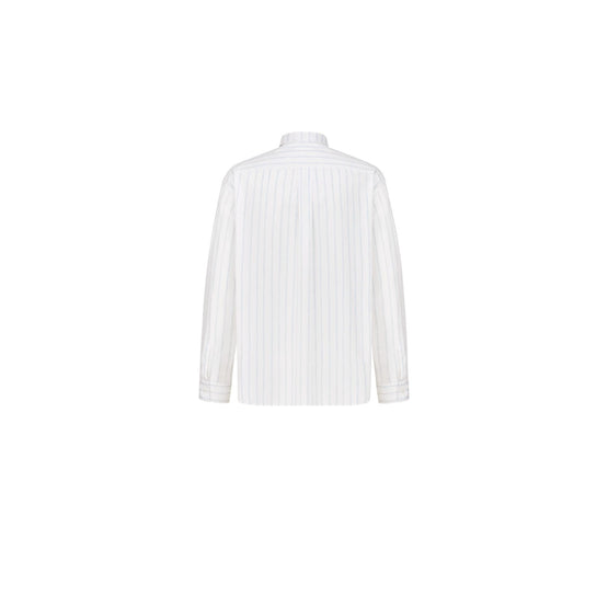 583C559B3013C075 - Men's Woven Shirt - 075 Blanc