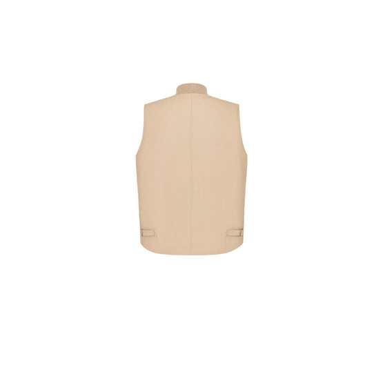 583C670A3011C181 - Men's W Top/ Waist Vest - 181 Fantaisie Fond Beige