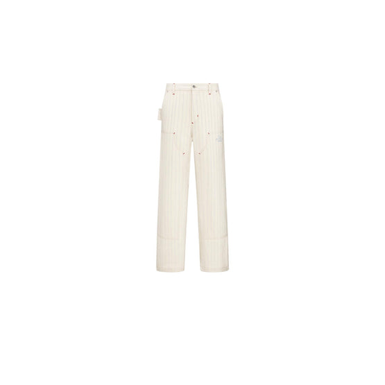 583D182A3010C085 - Men's Jeans Pants - 085 Fantaisie Fond Blanc