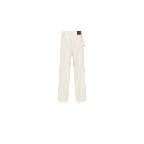 583D182A3010C085 - Men's Jeans Pants - 085 Fantaisie Fond Blanc