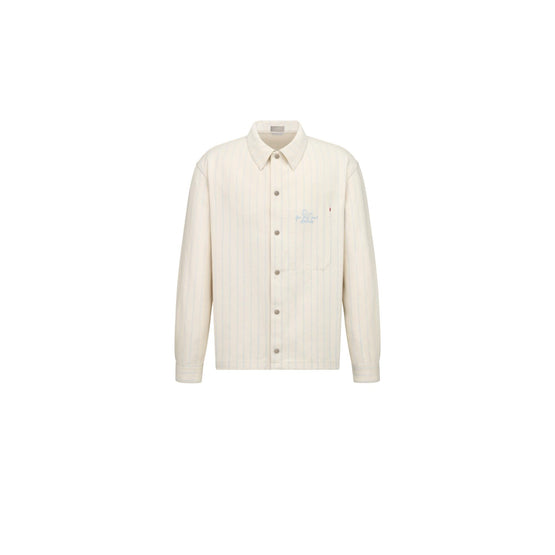 583D489A3010C085 - Men's Jeans Jacket - 085 Fantaisie Fond Blanc