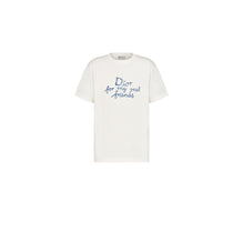583J696A0849C085 - Dior And Hylton Nel T-Shirt, Relaxed Fit - 085 Fantaisie Fond Blanc