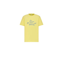 583J696A0849C285 - Dior And Hylton Nel T-Shirt, Relaxed Fit - 285Fantaisie Fond Jaune Orange