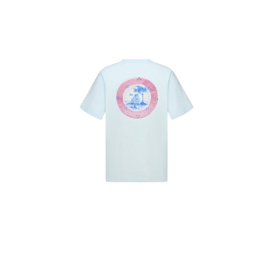 583J696B0817C589 - Dior And Hylton Nel T-Shirt, Relaxed Fit - 589 Fantaisie Fond Bleu