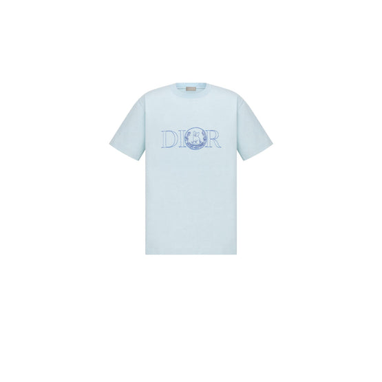 583J696C0554C585 - Men's C&S Top/Waist T-Shirt - 585 Fantaisie Fond Bleu