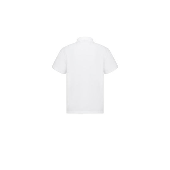 583J811A0448C085 - Men's C&S Top/Waist Polo - 085 Fantaisie Fond Blanc