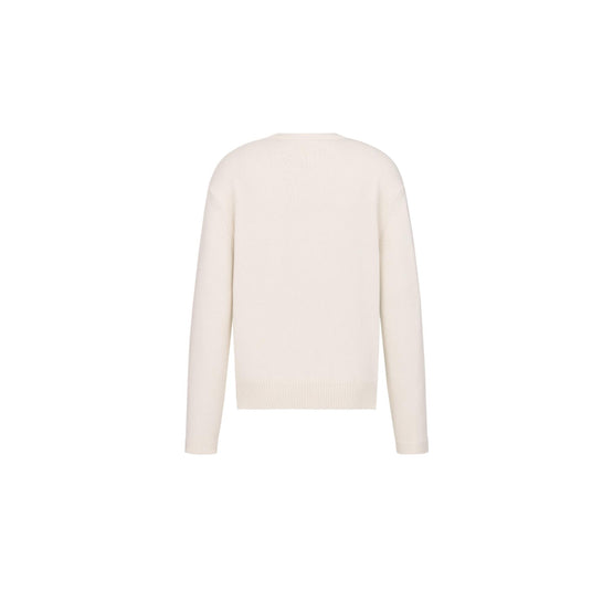 583M618A3003C085 - Men's Knit Top/Waist Pullover - 085 Fantaisie Fond Blanc