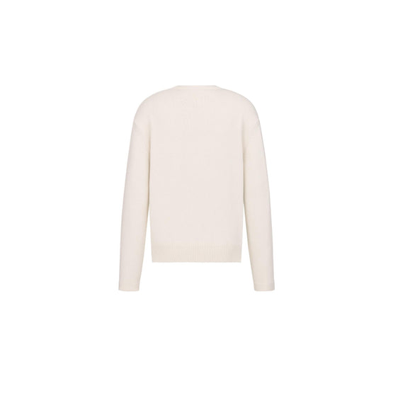 583M618A3003C085 - Dior And Hylton Nel Sweater - 085 Fantaisie Fond Blanc