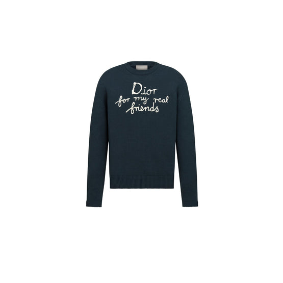 583M618A3003C570 - Dior And Hylton Nel Sweater - 570 Bleu