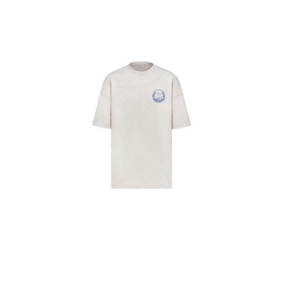 583M625AT823C185 - Dior And Hylton Nel Knit T-Shirt, Oversized Fit - 185 Fantaisie Fond Beige