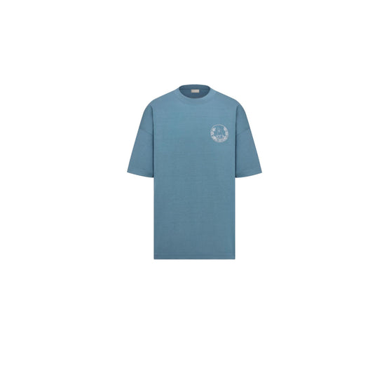 583M625AT823C580 - Men's Knit Top/Waist T-Shirt - 580 Fantaisie Fond Bleu