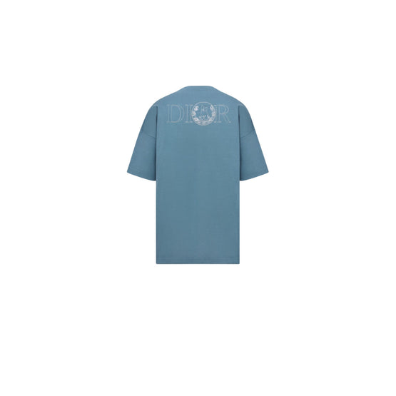 583M625AT823C580 - Men's Knit Top/Waist T-Shirt - 580 Fantaisie Fond Bleu