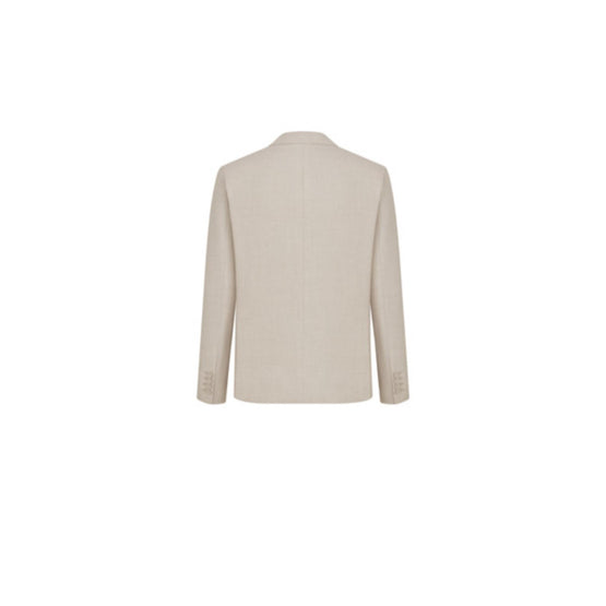 58TC201A1001C800 - Jacket 72Cm, Peak Lapel, Flap Pkts, Rounded Closure, Cl - 800 Gris