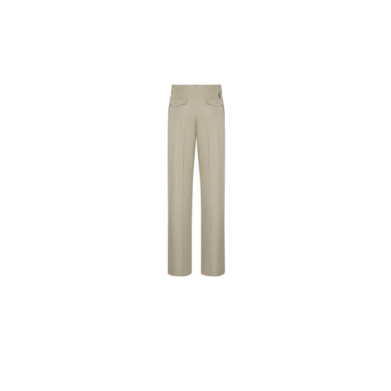 593C102A5811C640 - Pants With Cd Diamond Embroidery - 640 Kaki C