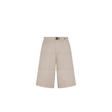 593C159A3045C120 - Shorts With Dior Buckle - 120 Beige