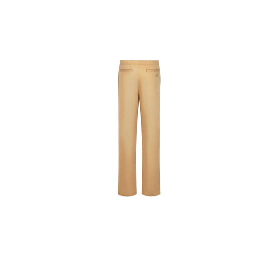 593C162A3045C787 - Pants With Christian Dior Couture Lily Of The Valley Embroidery - 787 Fantaisie Fond Marron