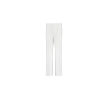 593C163A3045C080 - Pants With Christian Dior Couture Lily Of The Valley Embroidery - 080 Fantaisie Fond Blanc