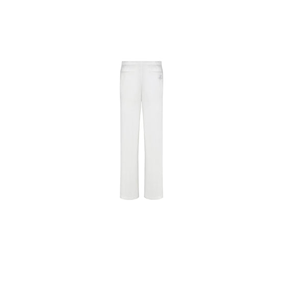 593C163A3045C080 - Pants With Christian Dior Couture Lily Of The Valley Embroidery - 080 Fantaisie Fond Blanc