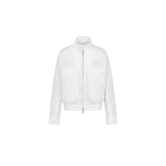 593C407A3045C080 - Christian Dior Couture Blouson Jacket - 080 Fantaisie Fond Blanc