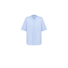 593C517A3037C575 - Short-Sleeved Baseball Shirt - 575 Bleu