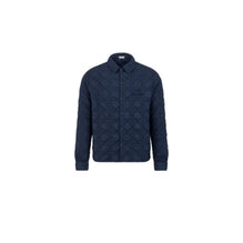 593C529A2006C530 - Overshirt With Christian Dior Couture Lily Of The Valley Embroidery - 530 Bleu Fonce