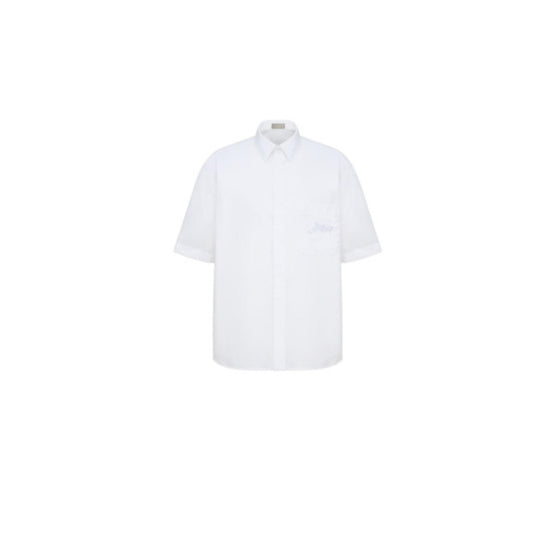 593C542B1581C080 - Dior And Lewis Hamilton Short-Sleeved Shirt - 080 Fantaisie Fond Blanc