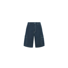 593D182A3011C540 - Cd Diamond Bermuda Shorts - 540 Bleu Marine