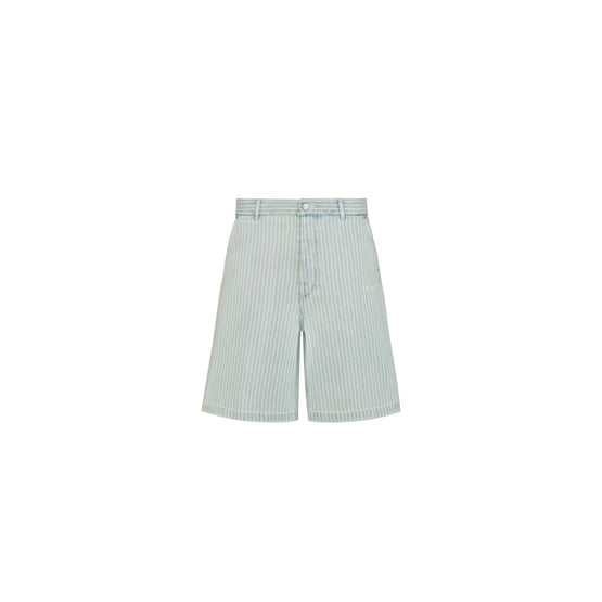 593D186A3017C580 - Christian Dior Couture Bermuda Shorts - 580 Fantaisie Fond Bleu