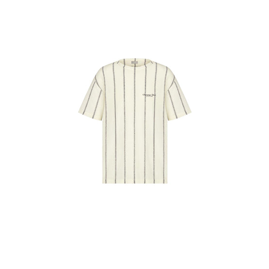 593J612A3019C185 - Christian Dior Couture T-Shirt, Relaxed Fit - 185 Fantaisie Fond Beige