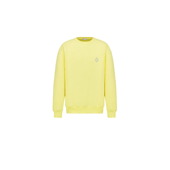 593J670A0531C280 - Cd Diamond Sweatshirt - 280Fantaisie Fond Jaune Orange