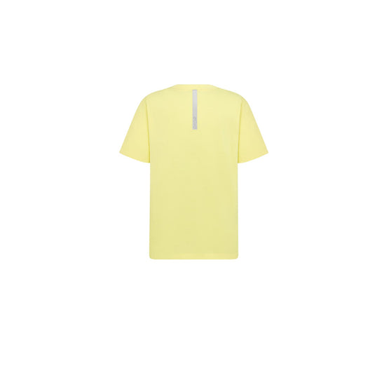 593J696A0554C280 - Cd Diamond T-Shirt, Relaxed Fit - 280Fantaisie Fond Jaune Orange