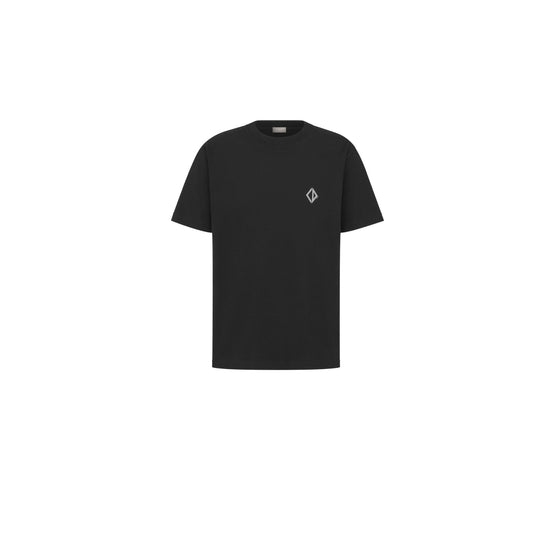 593J696A0554C980 - Cd Diamond T-Shirt, Relaxed Fit - 980 Fantaisie Fond Noir