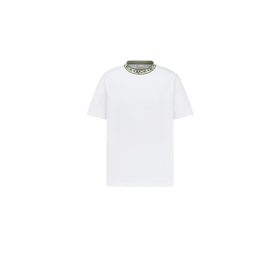 593J696C0554C085 - Dior And Lewis Hamilton T-Shirt, Relaxed Fit - 085 Fantaisie Fond Blanc