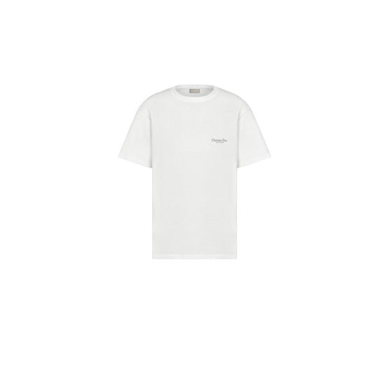 593J696F3006C088 - Christian Dior Couture T-Shirt, Relaxed Fit - 088 Fantaisie Fond Blanc