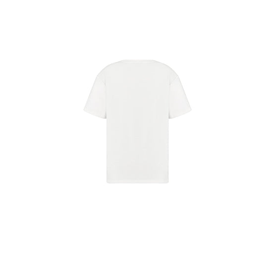593J696F3006C088 - Christian Dior Couture T-Shirt, Relaxed Fit - 088 Fantaisie Fond Blanc