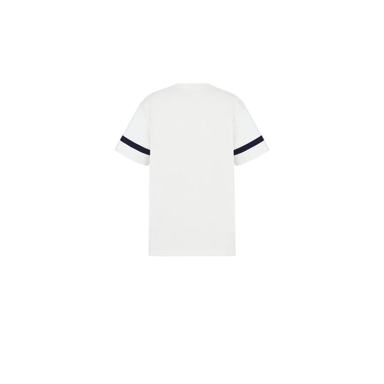 593J696N0849C085 - Dior And Lewis Hamilton T-Shirt, Relaxed Fit - 085 Fantaisie Fond Blanc