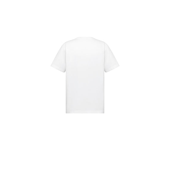 593J696V0554C080 - Dior And Lewis Hamilton T-Shirt, Relaxed Fit - 080 Fantaisie Fond Blanc