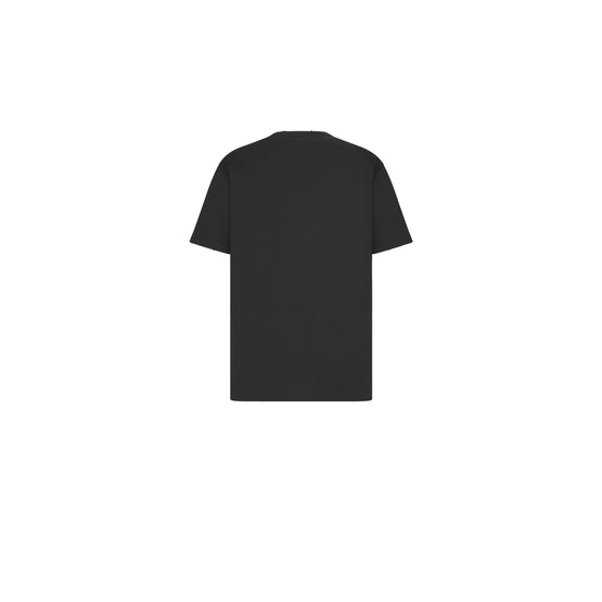 593J696X0677C980 - Christian Dior Couture T-Shirt, Relaxed Fit - 980 Fantaisie Fond Noir