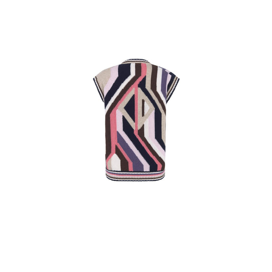 593M620A0016C184 - Dior And Lewis Hamilton Cd Diamond Sweater Vest - 184 Fantaisie Fond Beige