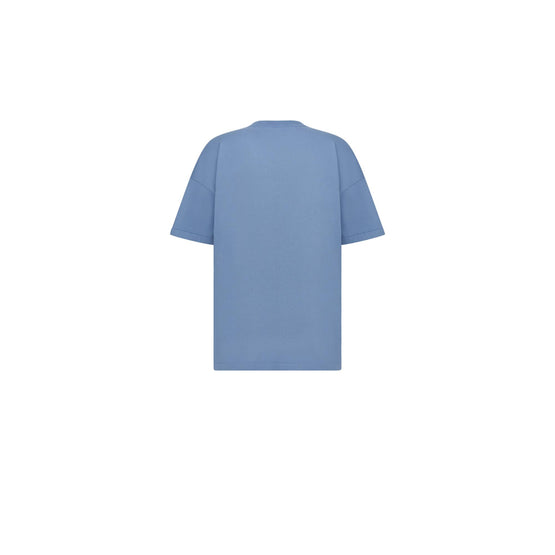 593M647A3008C585 - Christian Dior Couture T-Shirt, Relaxed Fit - 585 Fantaisie Fond Bleu