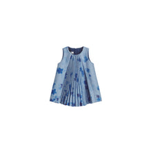 5SBH31DRS0Y533 - Baby Flared Dress - 533 Bleu Denim