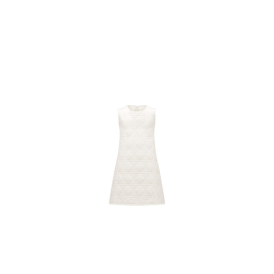 5SBM11DRS8Y013 - Kids' A-Line Dress - 013 Blanc Lait