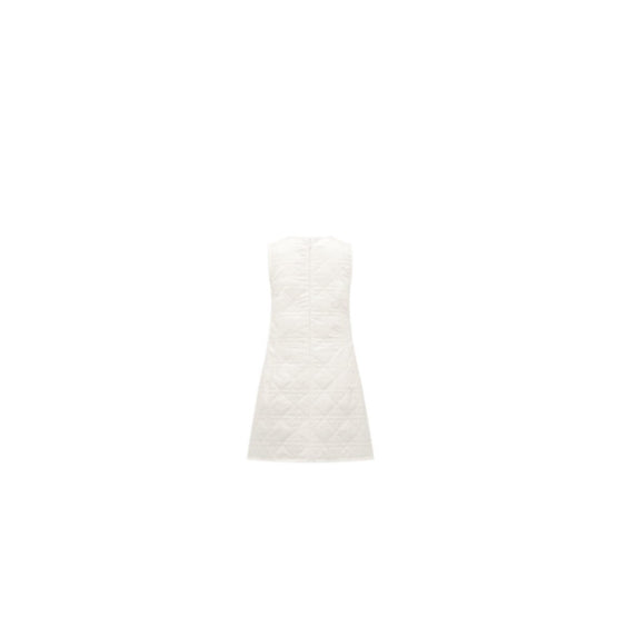 5SBM11DRS8Y013 - Kids' A-Line Dress - 013 Blanc Lait