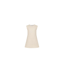 5SBM11DRSDY74A - Kid Girl's Woven Dress - 74A Blanc Lait/Or