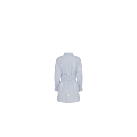 5SBM11DRSKY32B - Kids' Shirtdress - 32B Rayures Marines