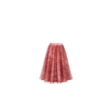5SBM11SKTFY386 - Kid Girl's Woven Skirt - 386 Framboise
