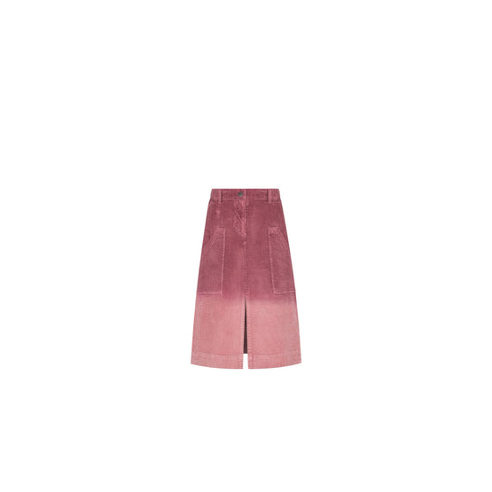 5SBM11SKTIY329 - Kid Girl's Woven Skirt - 329 Vieux Rose